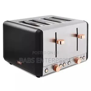 Tower Cavaletto Stainless Steel Toaster 4 Slice