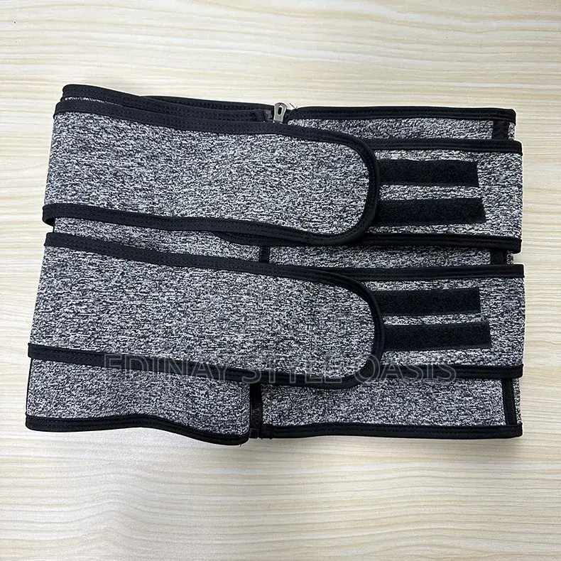 Waist Trainer Belt – Double Compression, Zipper Adjustable Straps