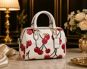 Coach Ladies Elegant Fashion HandBag With EarPod ( With EarPod)