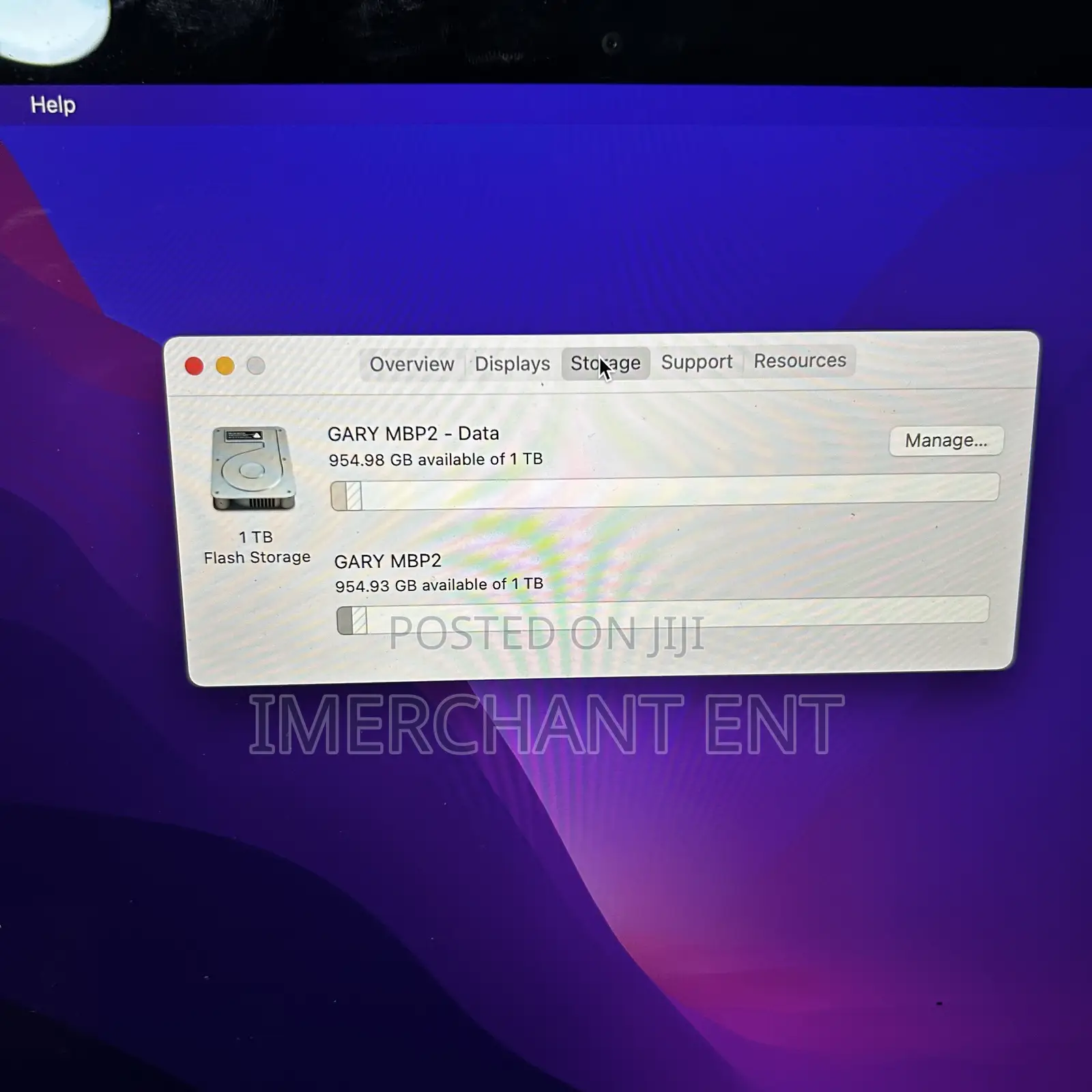 Laptop Apple MacBook Pro 2015 16GB Intel Core i7 SSD 1T