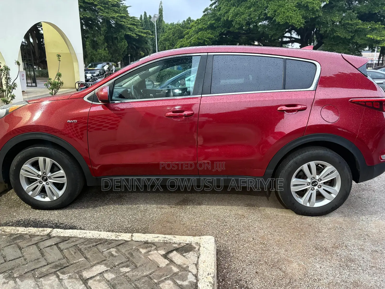 Kia Sportage EX 4dr SUV AWD (2.4L 4cyl 6A) 2017 Red