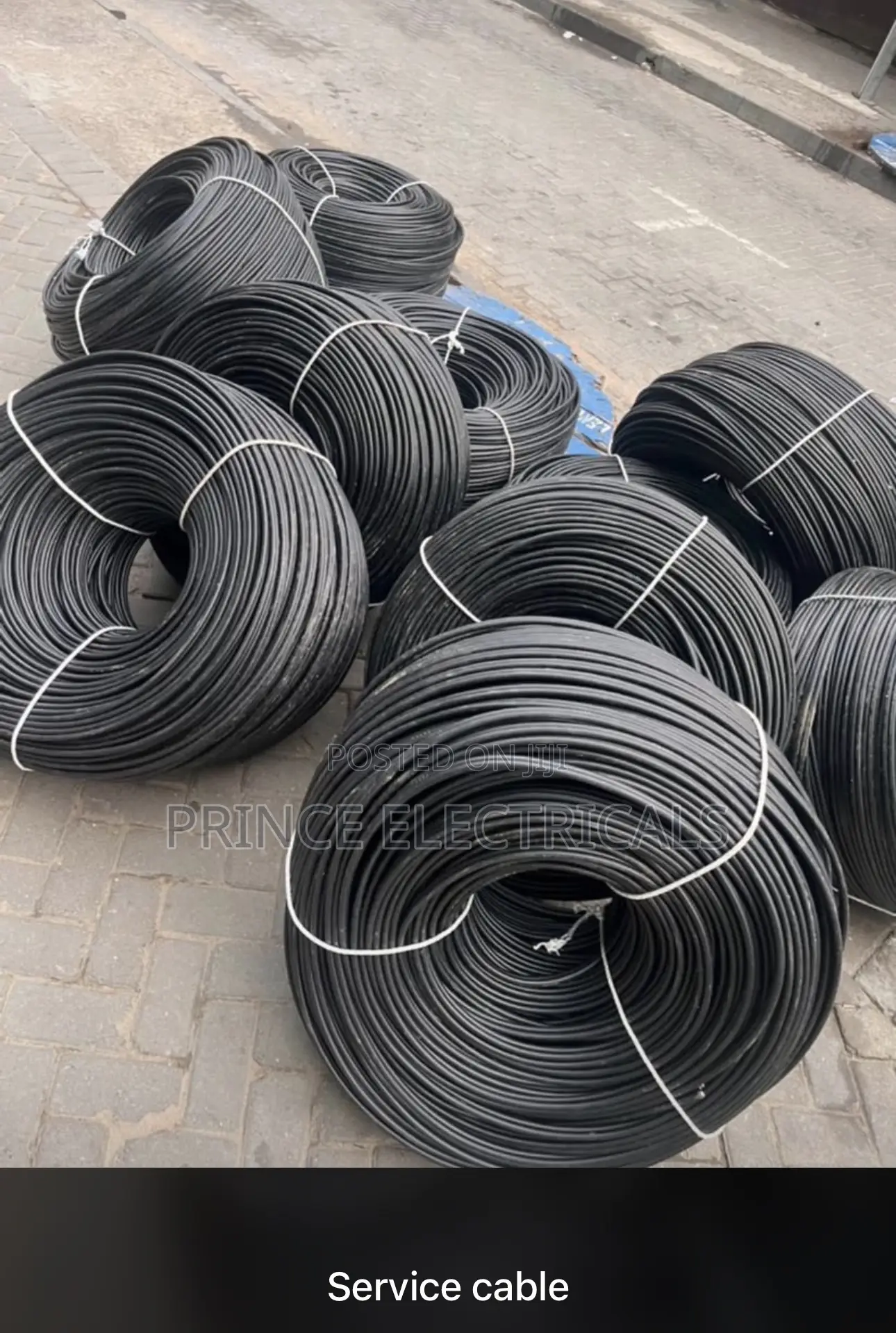 Twin Cable 25mm X 2