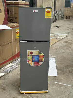 H a Double Door Fridge 150L