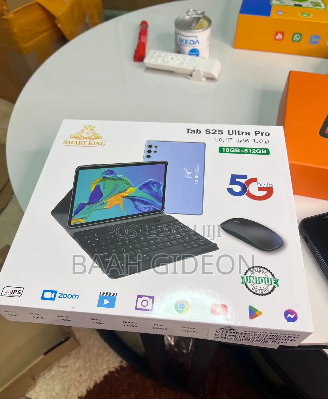 New Tablet 512 GB White