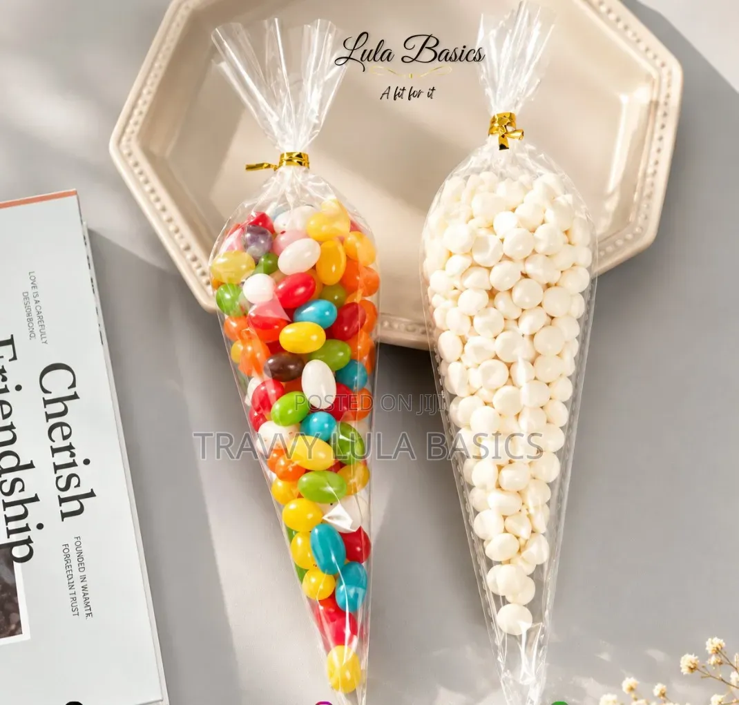 New Cone Clear Candy Piping Bags