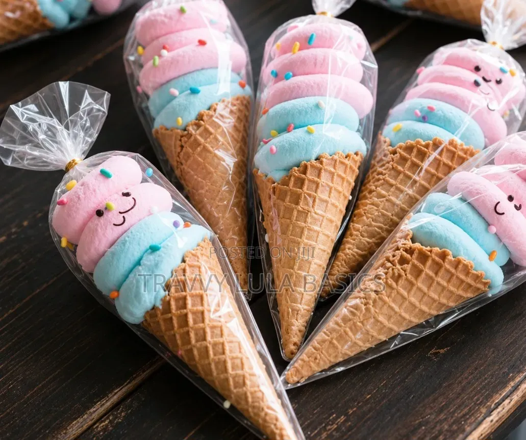 New Cone Clear Candy Piping Bags