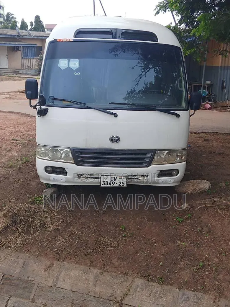 Toyota Coaster 2015 White