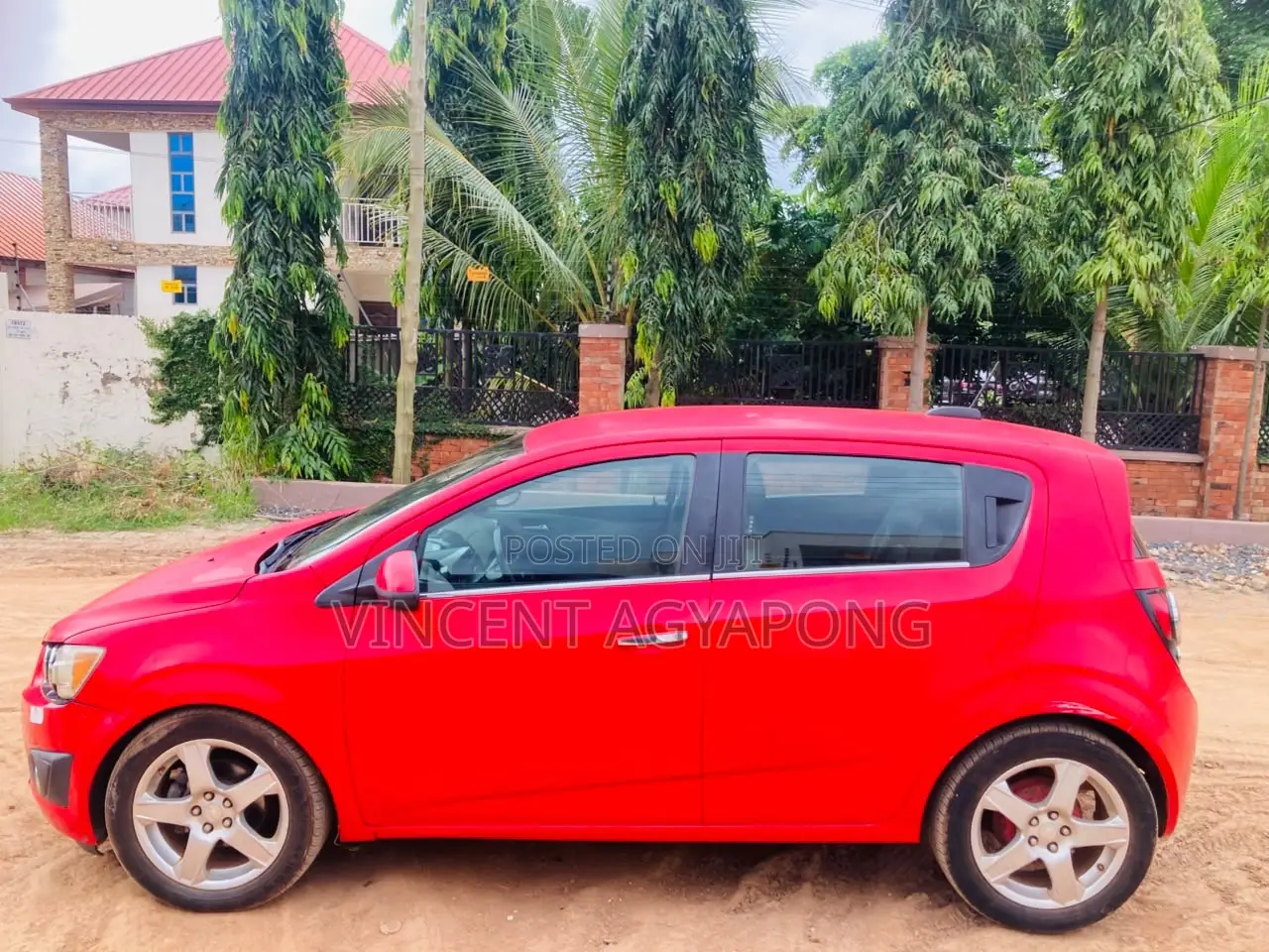 Chevrolet Sonic LTZ 2015 Red