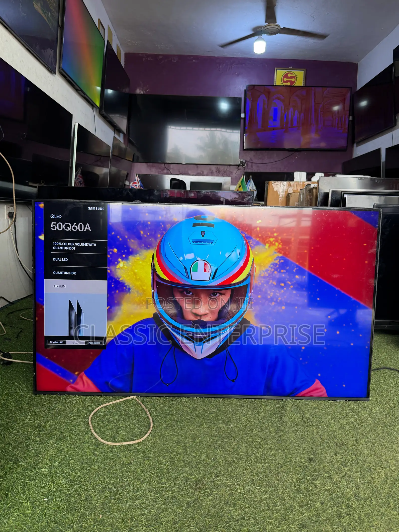 Samsung 50 Inches Airslim Qled Premium Qled Uhd TV