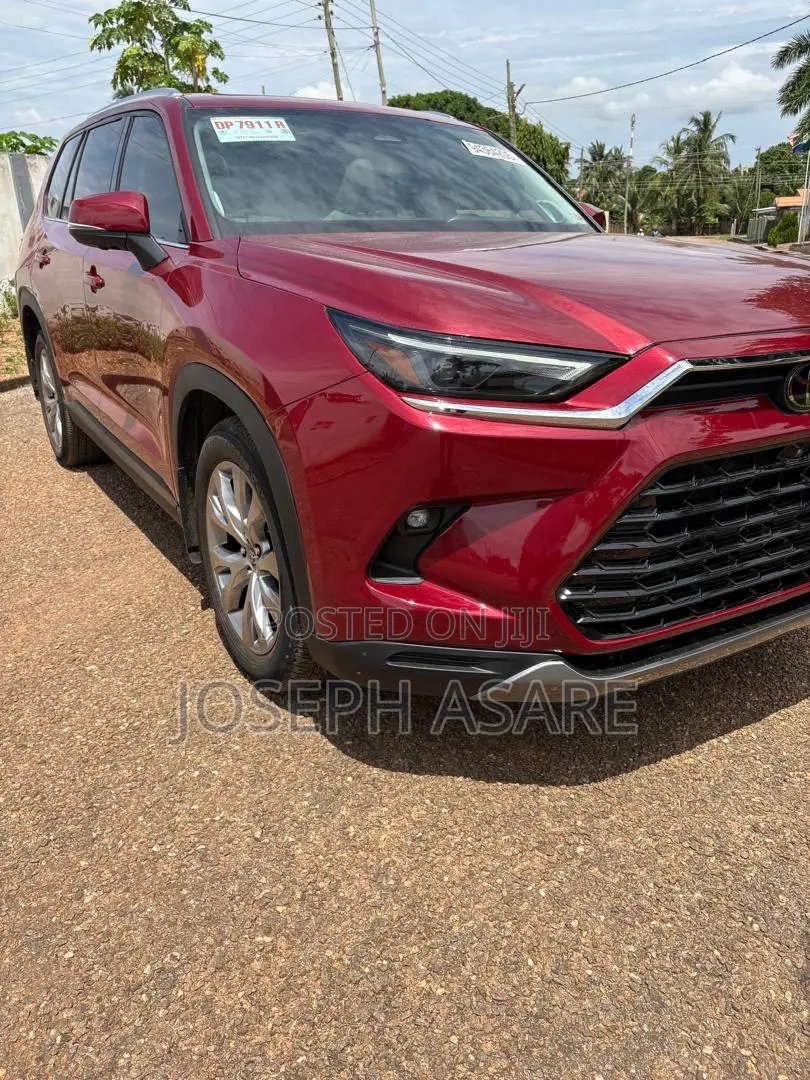 Toyota Grand Highlander 2025 Red