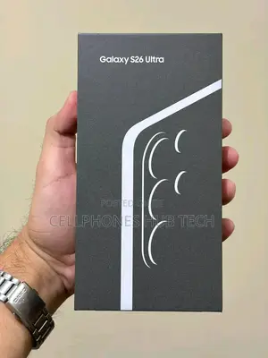 New Samsung Galaxy S26 Ultra 5G 1 TB Black
