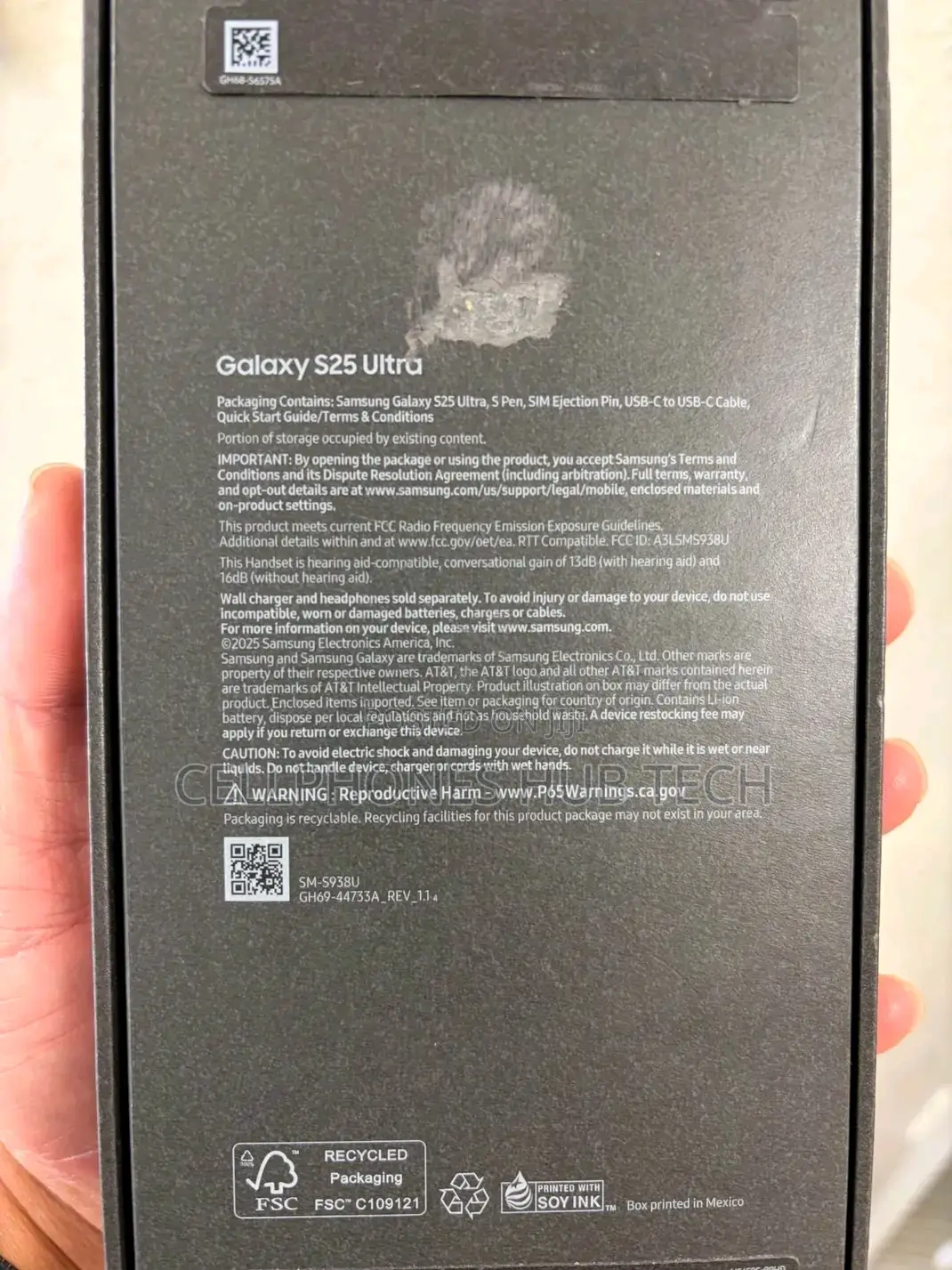 New Samsung Galaxy S25 Ultra 1 TB Black
