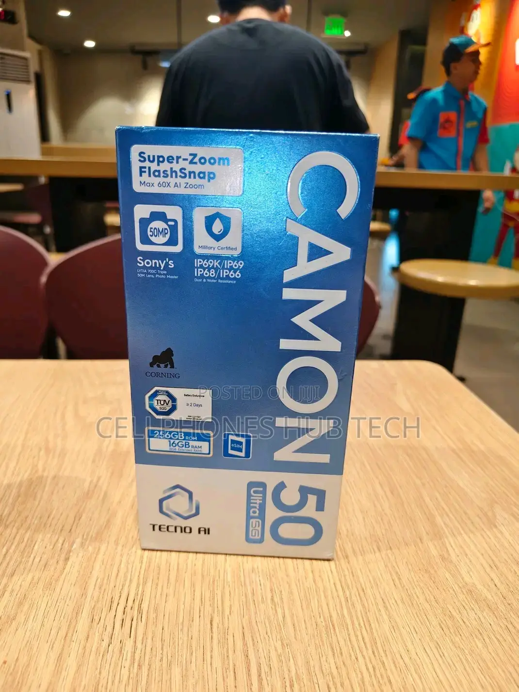 New Tecno Camon 50 Ultra 512 GB Blue