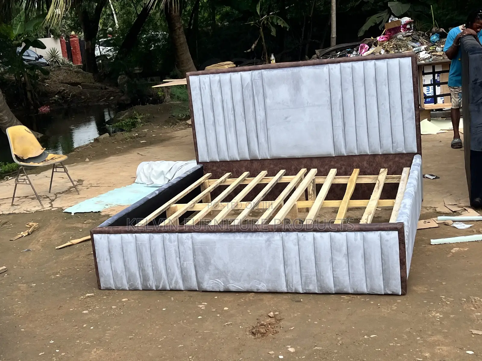 Queen Size Bed With Mattress Available