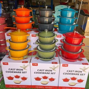 7pcs Cast Iron Cooking Set