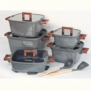 12pcs Donnor Non Stick Cookware Sets (European Standard)