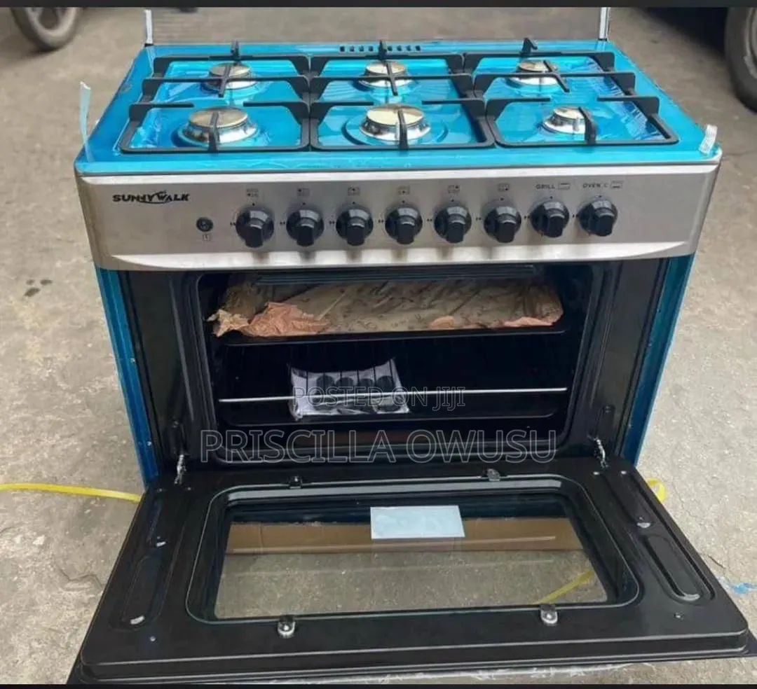 Sunnywalk 60 by 90 Gas Cooker With Oven and Grill