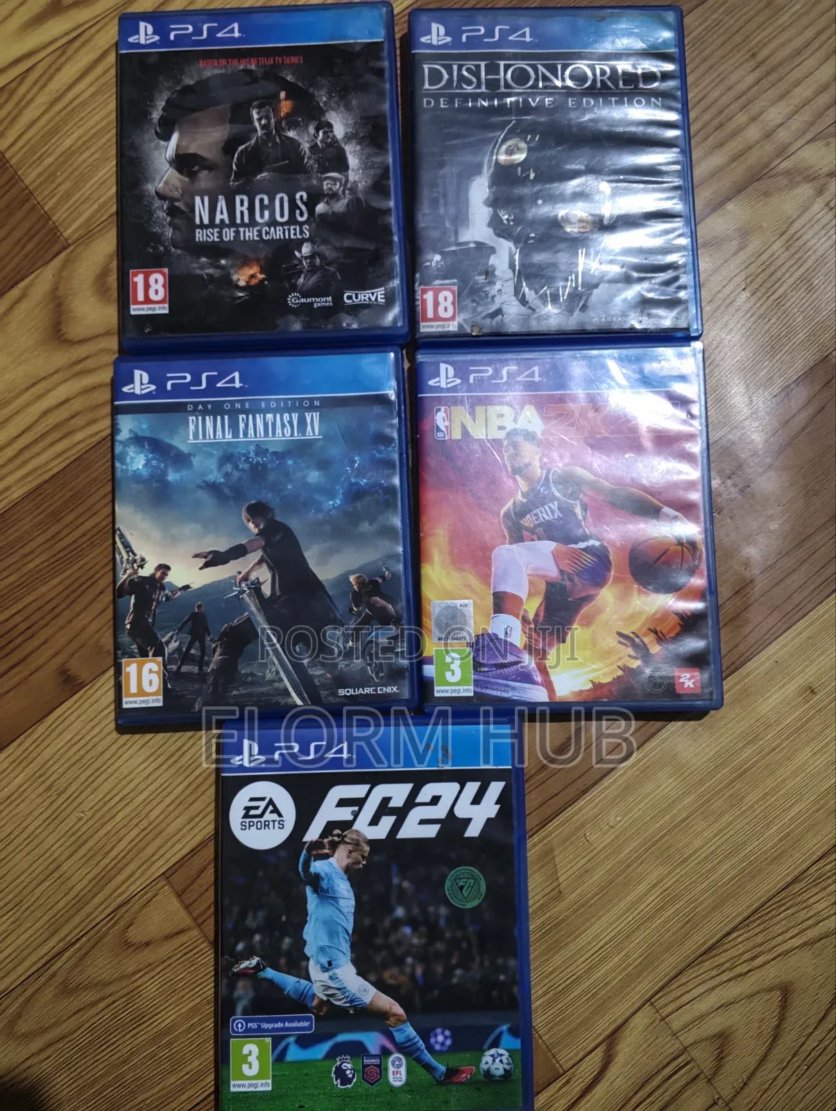 PS4 CDs ¢130 Each