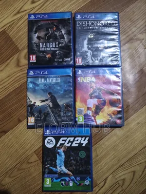 PS4 CDs ¢130 Each