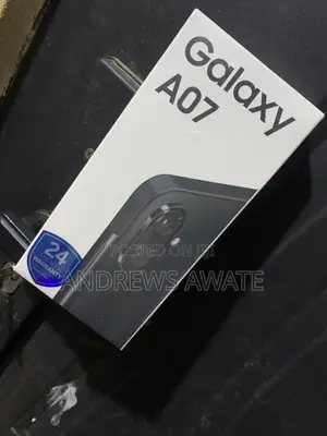 New Samsung Galaxy A07 4G 128 GB Black