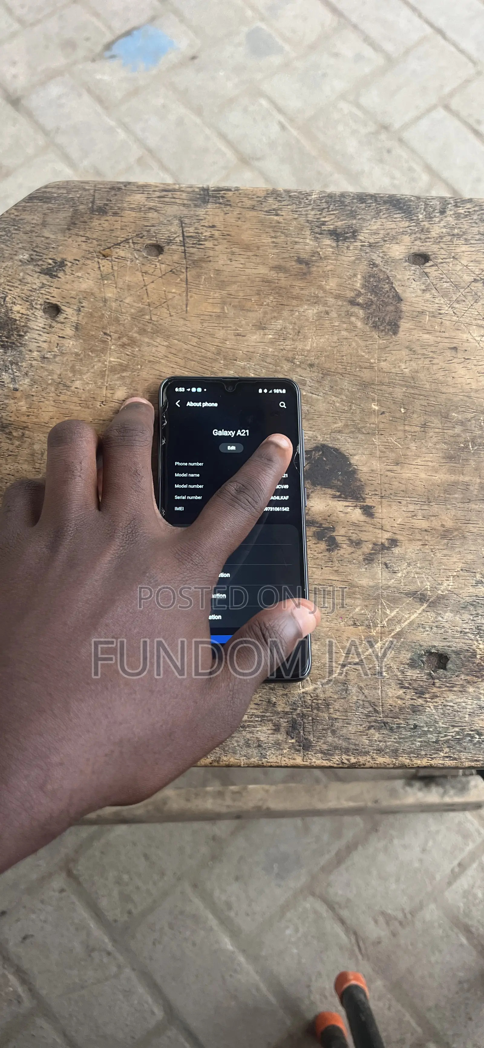 Samsung Galaxy A21 32 GB Black