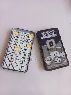 Double Six Colour Dot Dominoes