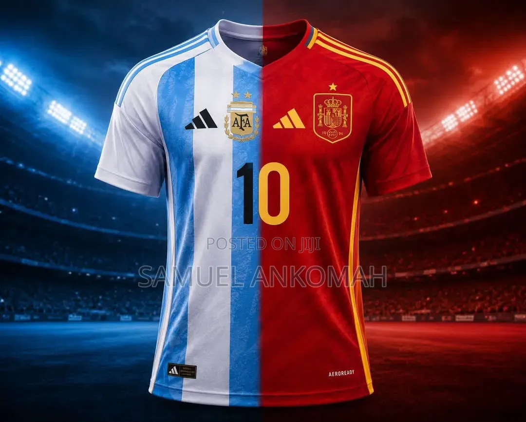 Limited Edition Argentina X Spain Mashup Jersey