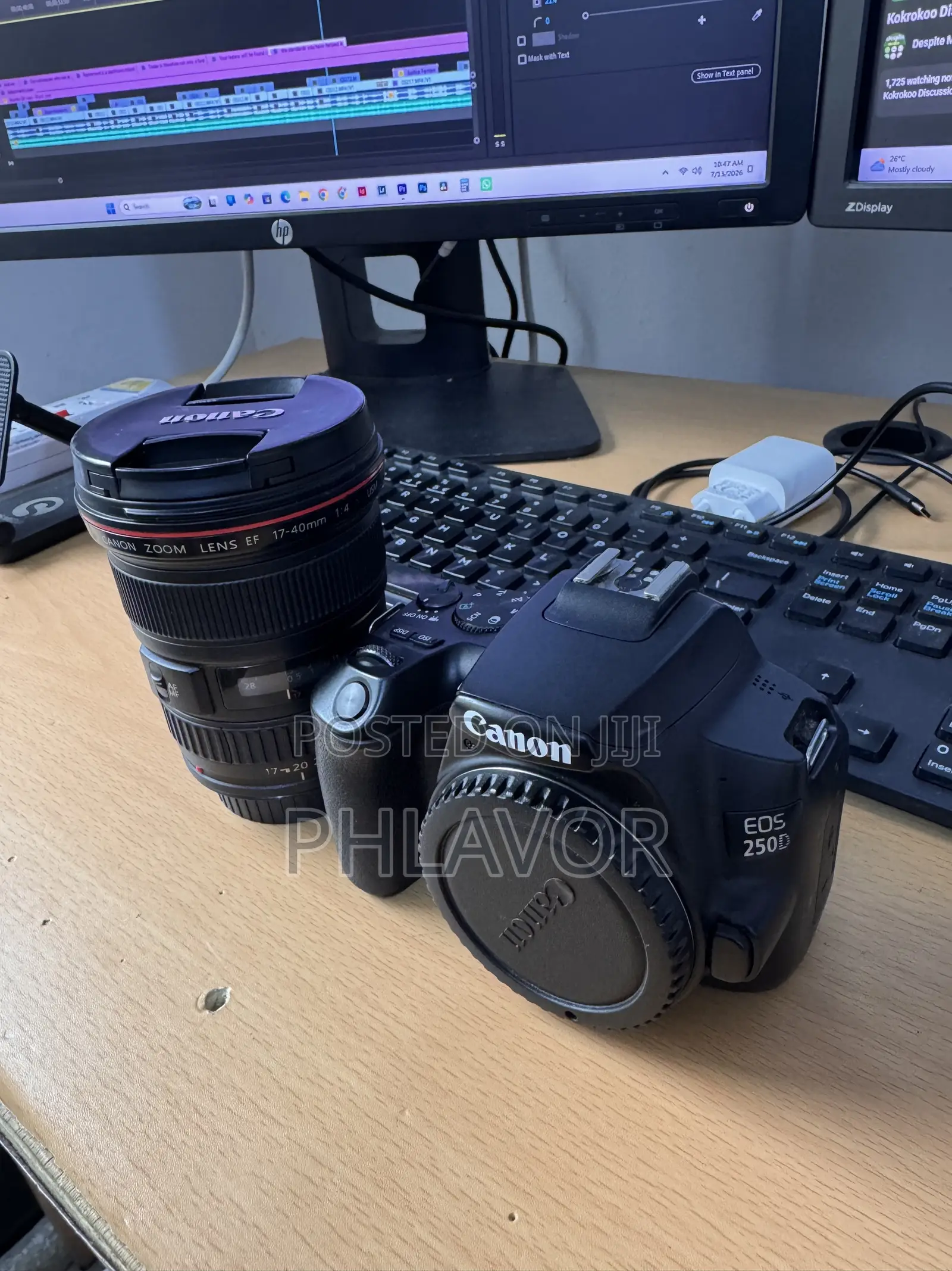 Canon 250D With EF Lens 14-40mm