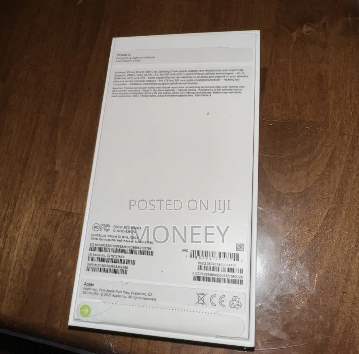 New Apple iPhone 16 128 GB Blue
