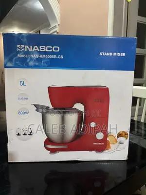 Brand New Nasco 5L 800W Stand Mixer (Sealed in Box)