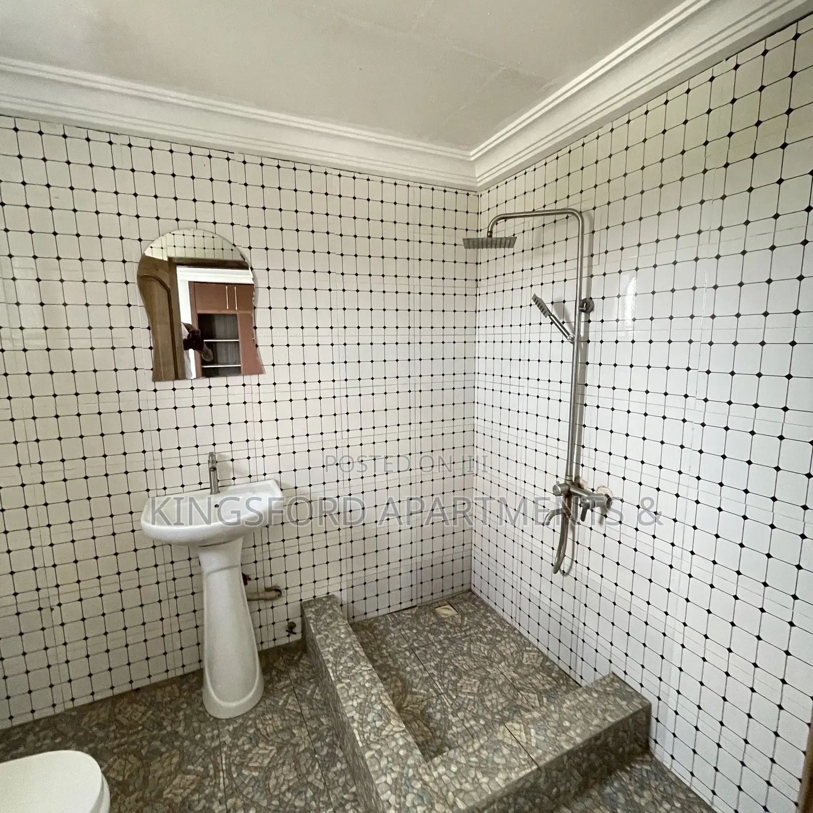 Furnished 1bdrm Room & Parlour in Dr.B Apartments, Old Barrier for rent