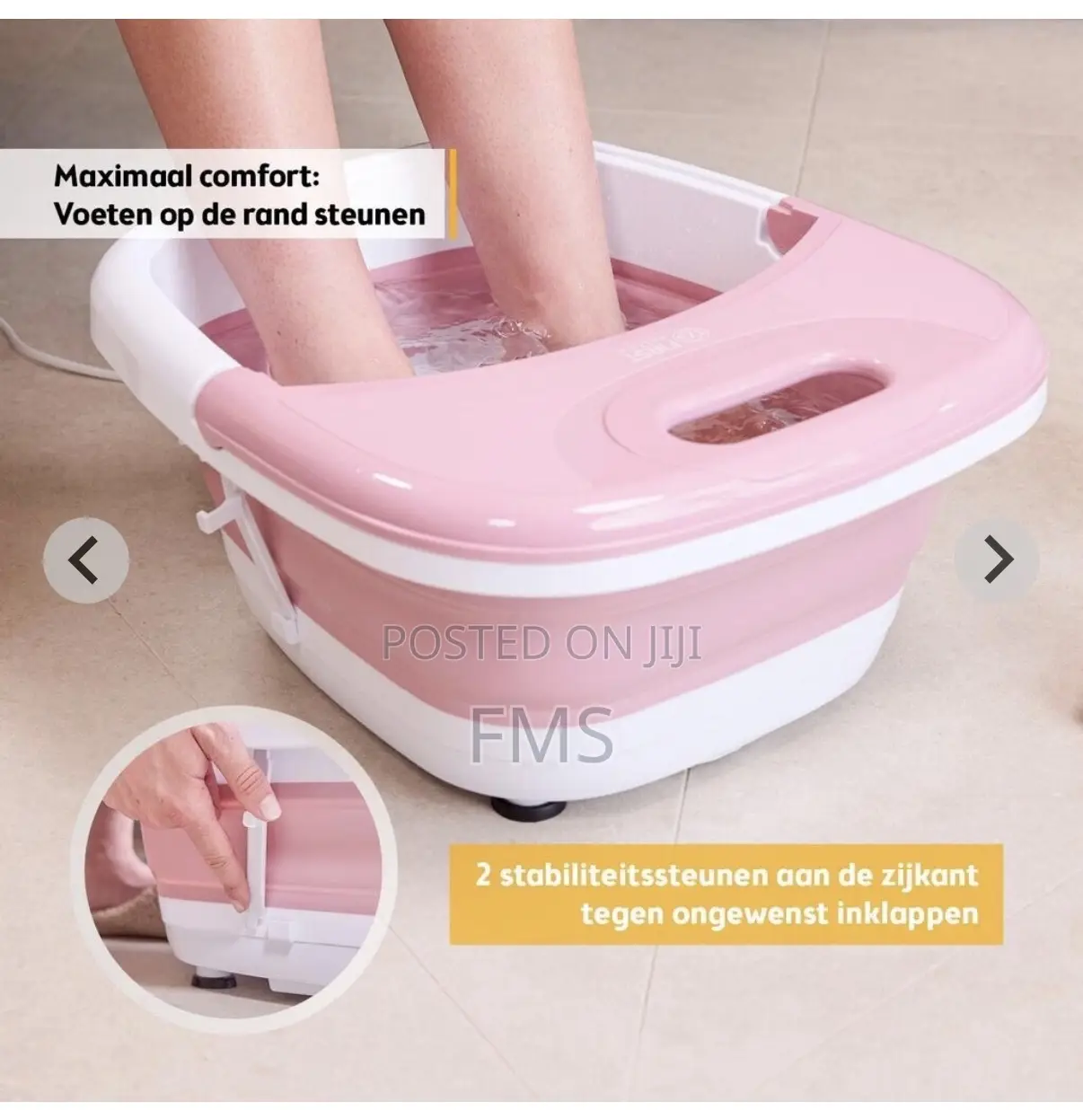 TZS First Austria Foldable Foot Spa Massager – 500W