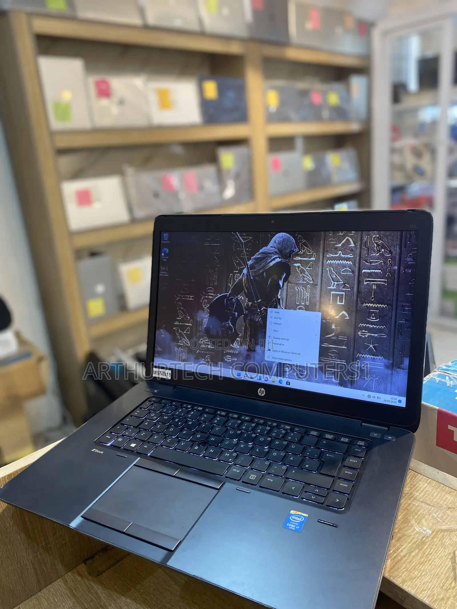 Laptop HP ZBook 15 G2 8GB Intel Core i5 SSD 256GB