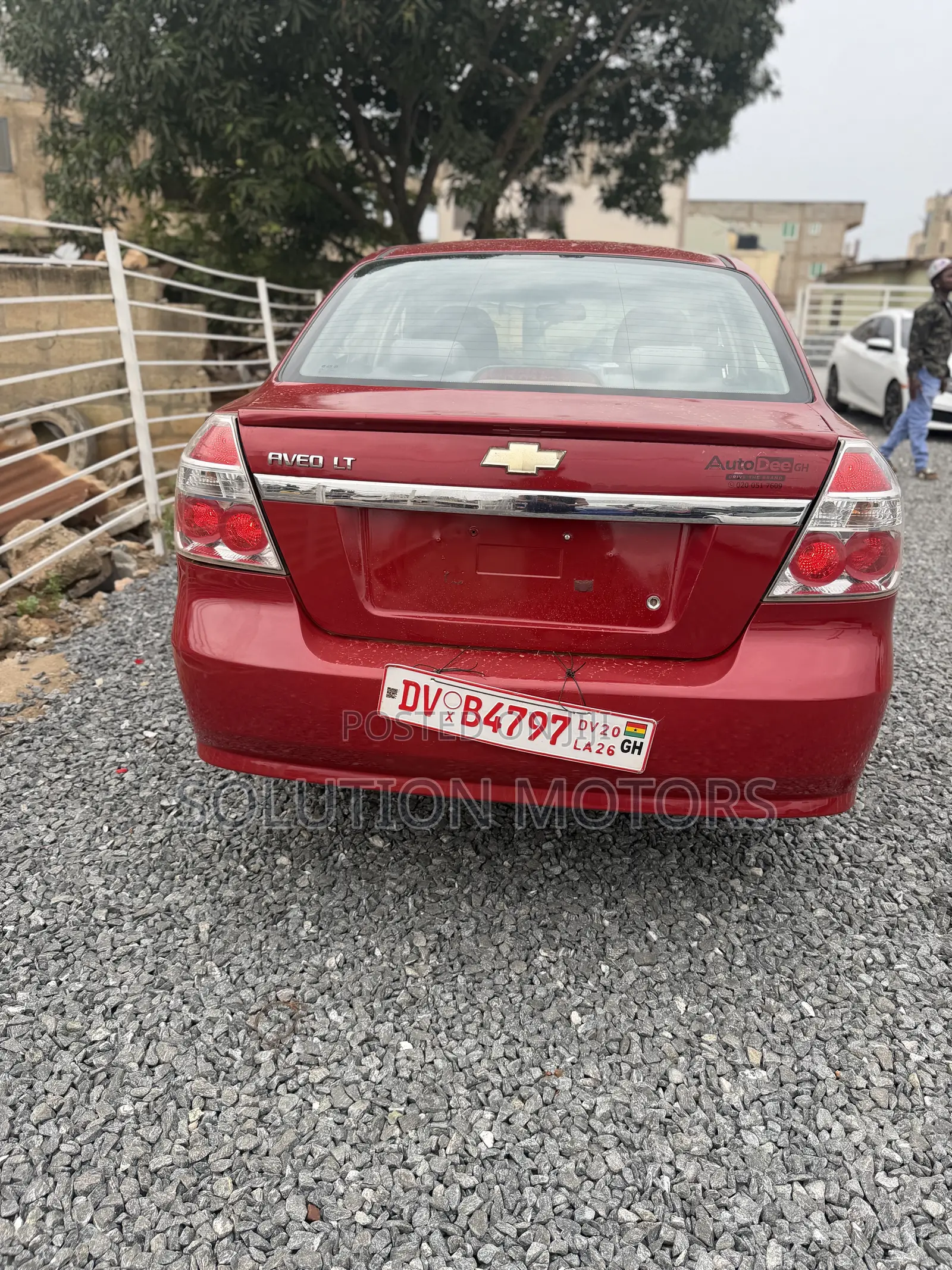 Chevrolet Aveo 2010 Red