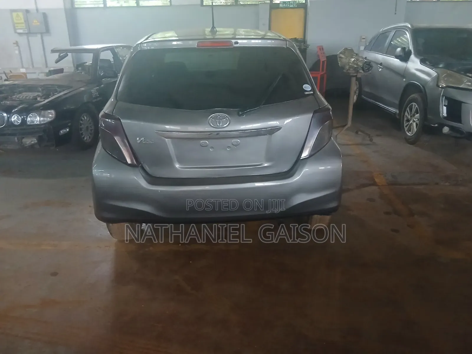 Toyota Vitz 2012 Gray