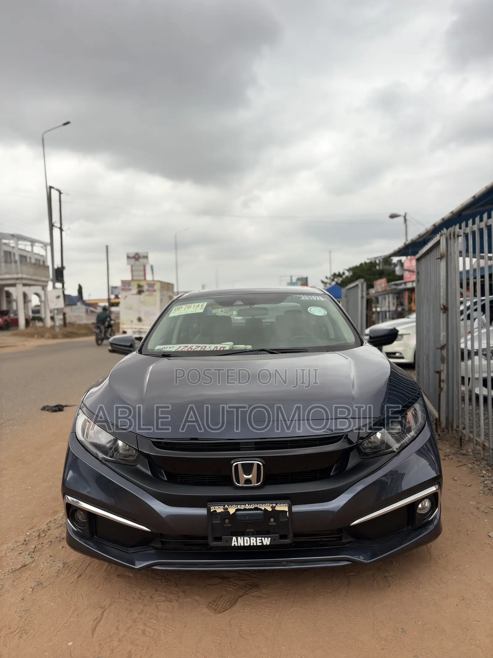 Honda Civic EX Sedan 2019 Gray