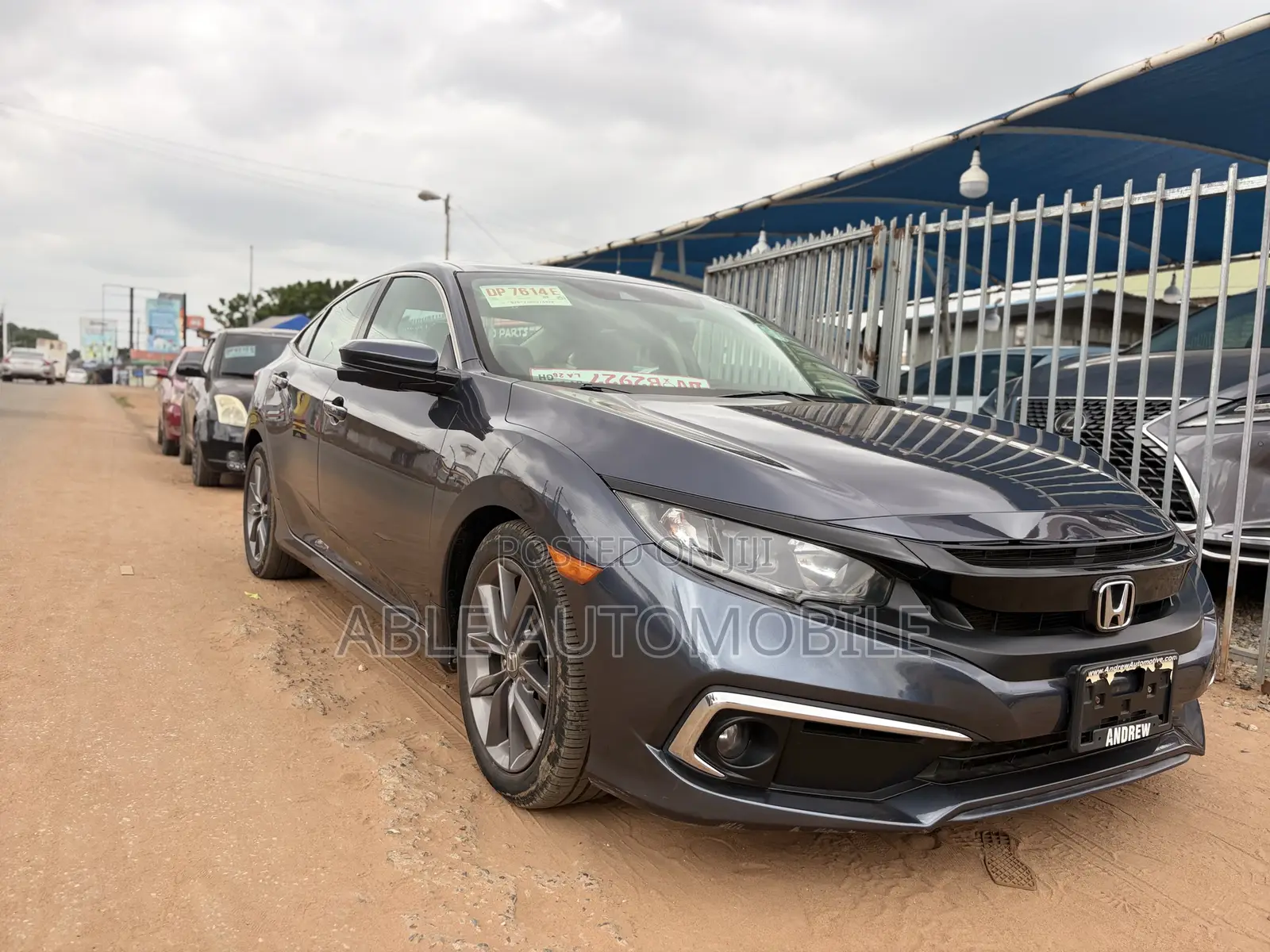 Honda Civic EX Sedan 2019 Gray