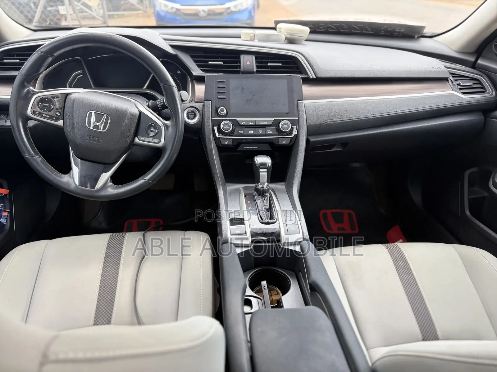Honda Civic EX Sedan 2019 Gray