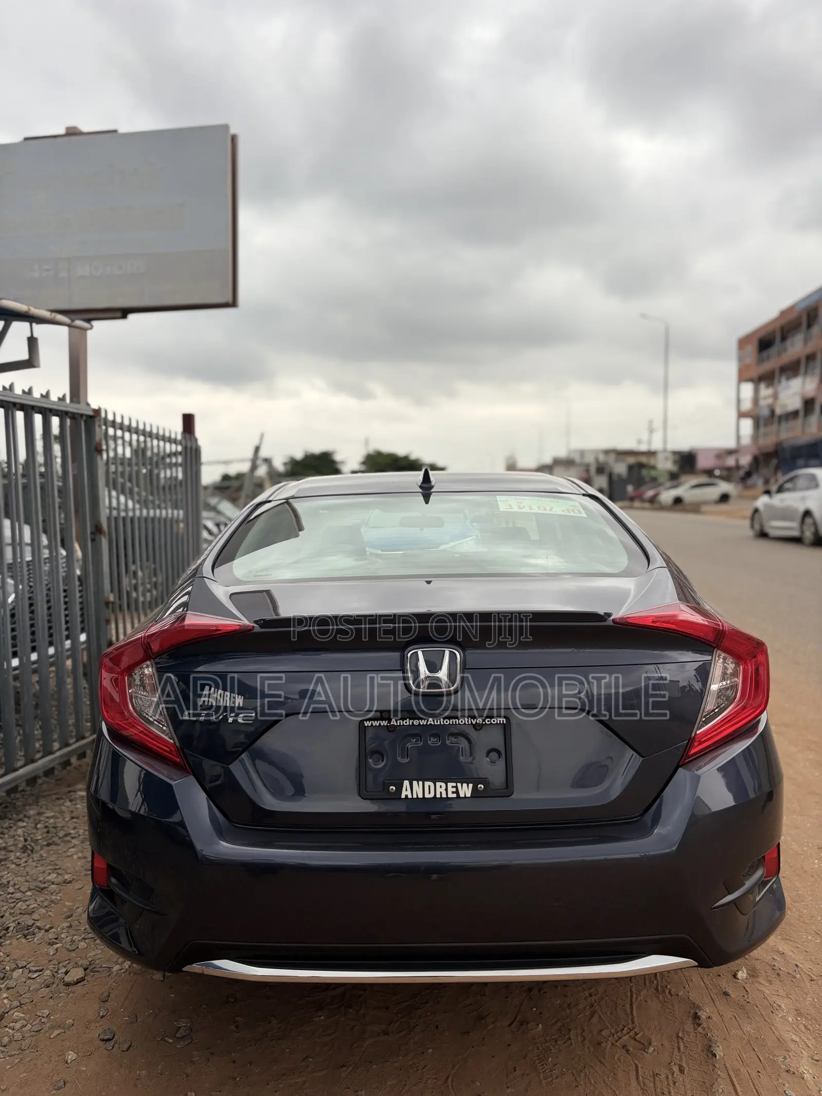 Honda Civic EX Sedan 2019 Gray