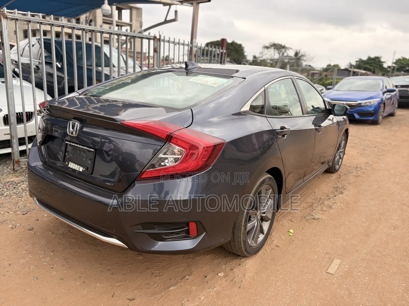 Honda Civic EX Sedan 2019 Gray
