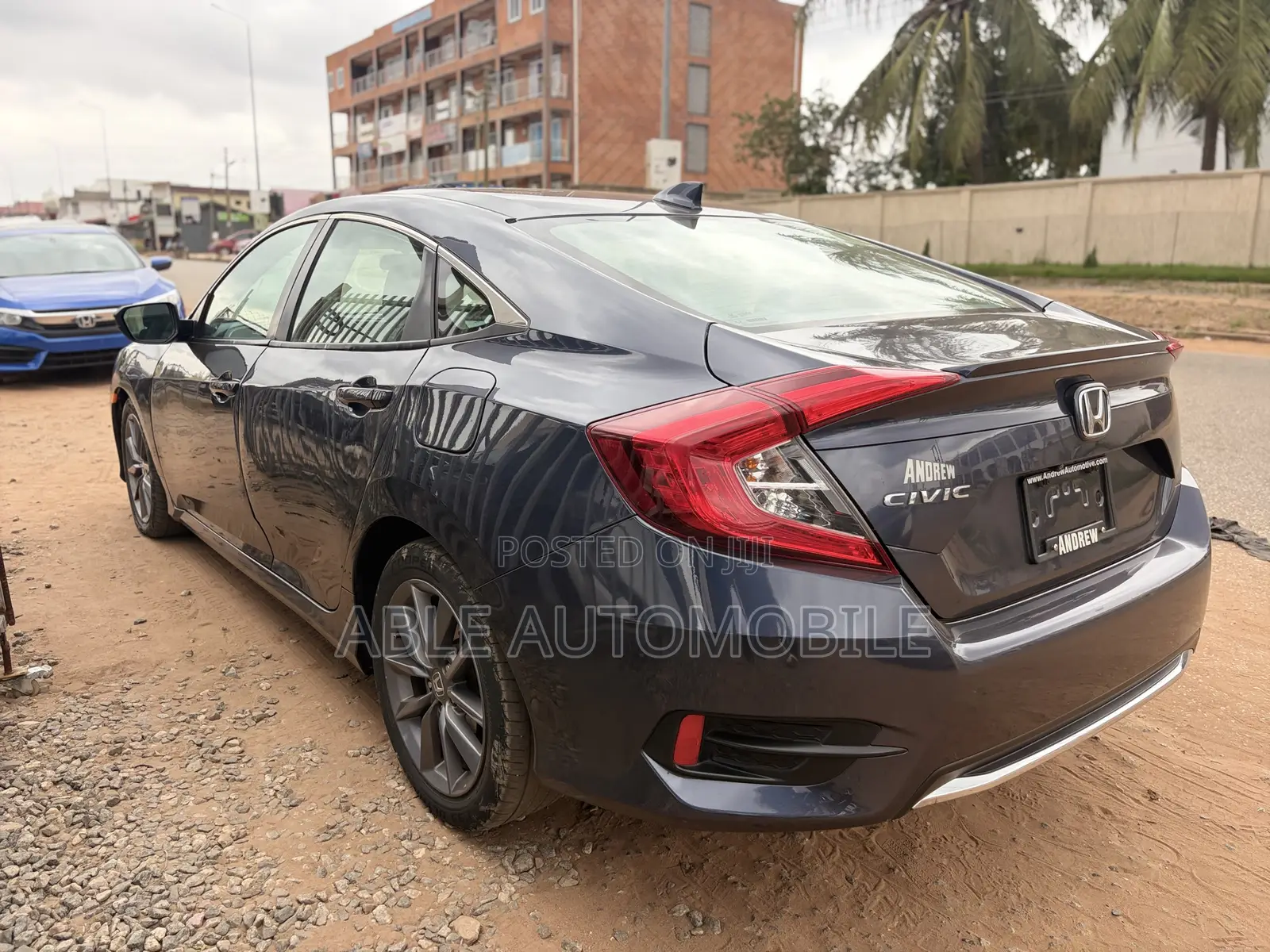 Honda Civic EX Sedan 2019 Gray