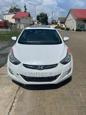 Hyundai Elantra Limited 2012 White