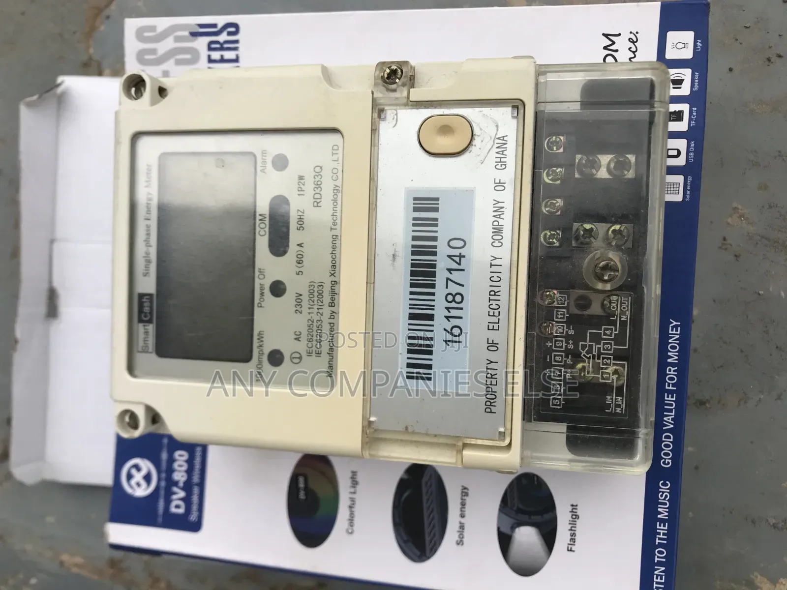 ECG Post-Paid Meter Genuine