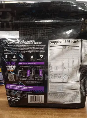 Masstech Extreme 2000 Mass Gainer Muscle Builder Weight Gainer Bulk Up