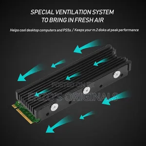 NVME SSD Heat Sink M.2 SSD Heatsink With Thermal Pads