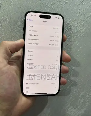Apple iPhone 14 Pro 256 GB Black