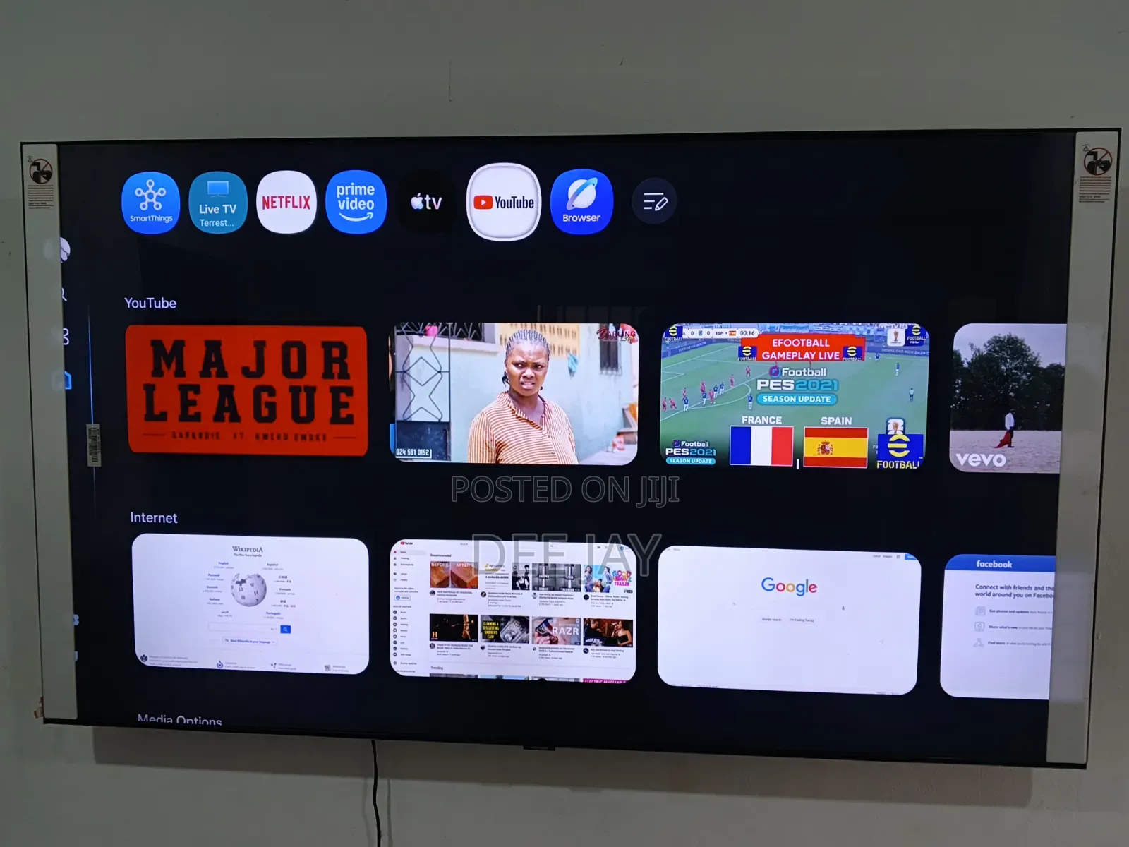 Brand New Samsung 65 Inch Television.