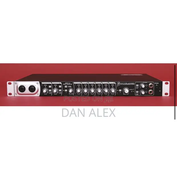 Mackie Onyx Blackbird Soundcard 16x16 Channels - Dan Alex ▷ Price