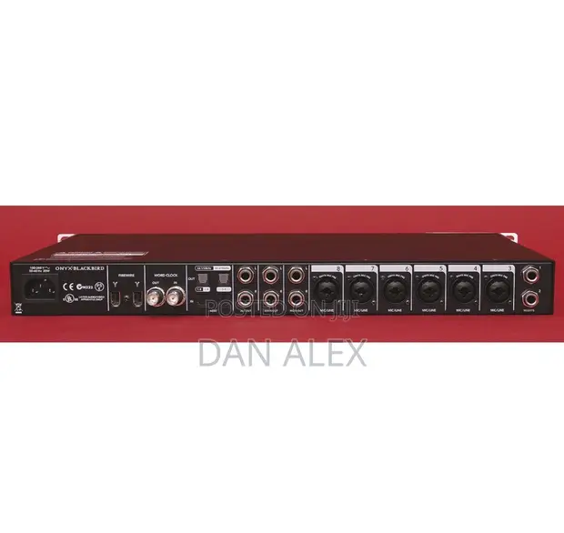 Mackie Onyx Blackbird Soundcard 16x16 Channels - Dan Alex ▷ Price