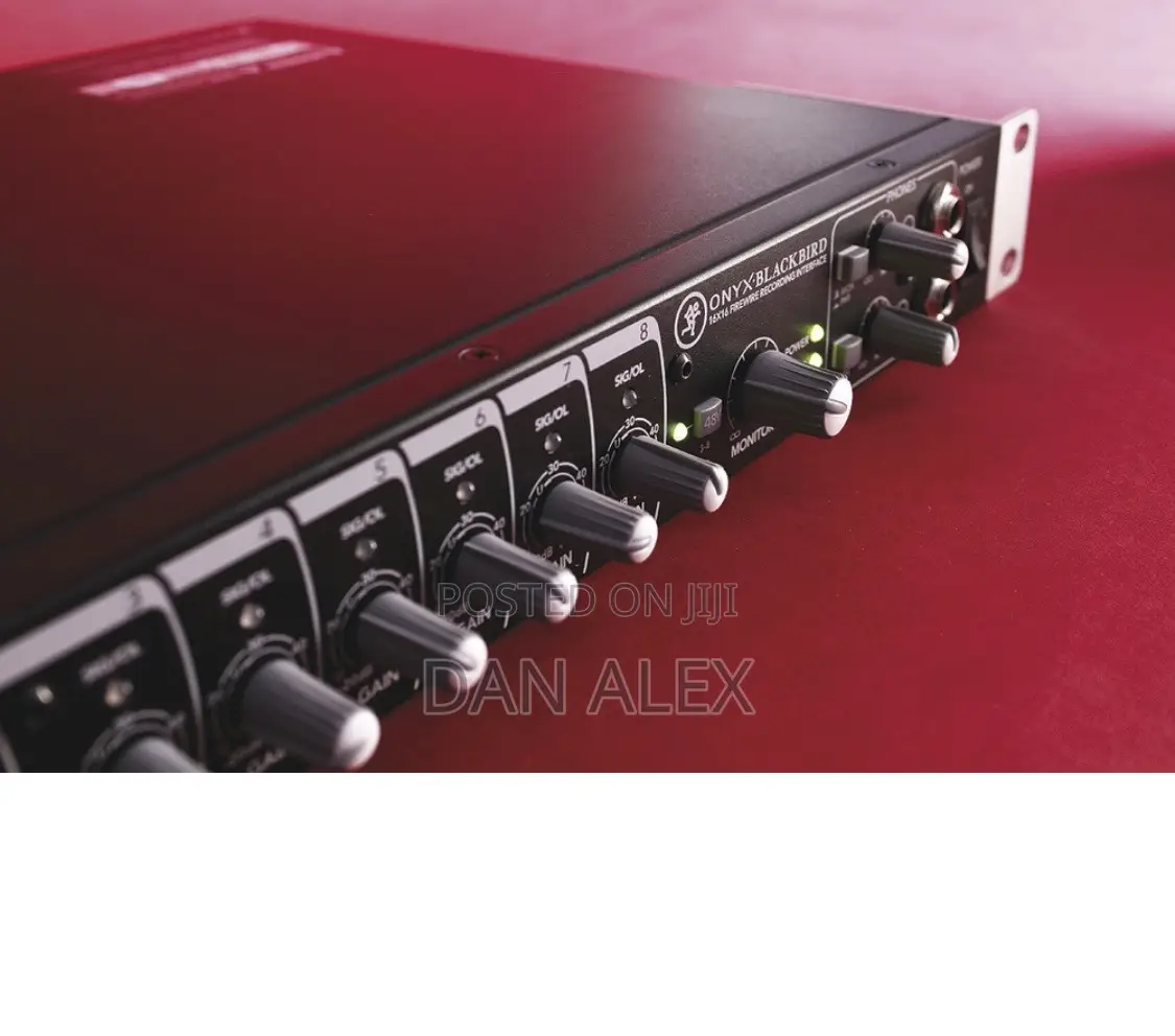 Mackie Onyx Blackbird Soundcard 16x16 Channels